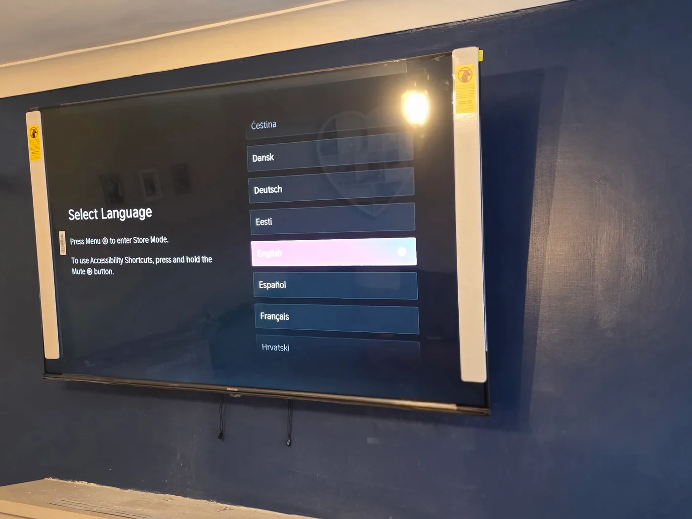 Commercial display and AV installation
