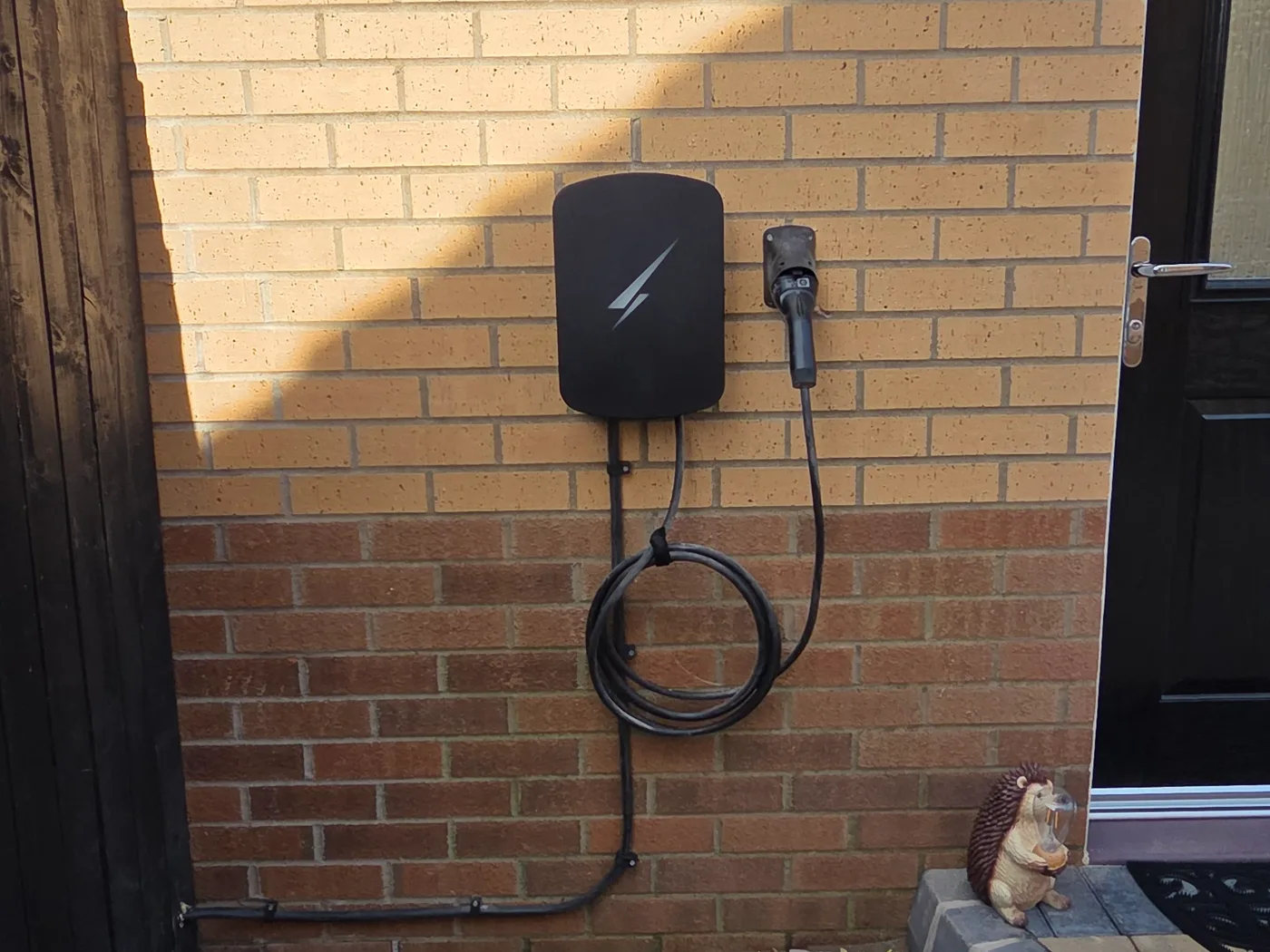Hypervolt EV charger installed in Cambuslang