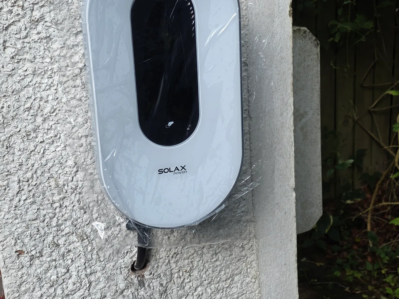 Solax home EV charging point fitted by MW Installation